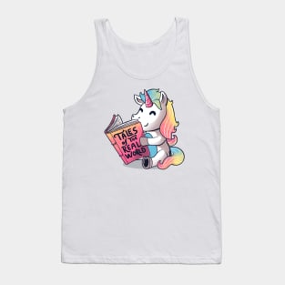 Tales of the Real World Funny Unicorn Tank Top